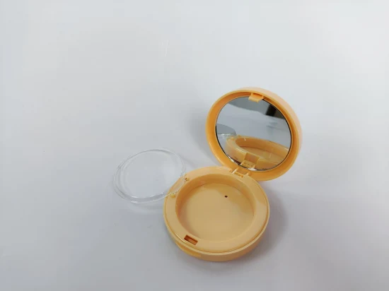 Caixa de pó compacta de plástico Almofada de ar Estojo de pó para cosméticos Fabricante/atacado